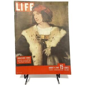 Life Magazine August 4 1947 The Glory of Venice & History of Western Culture